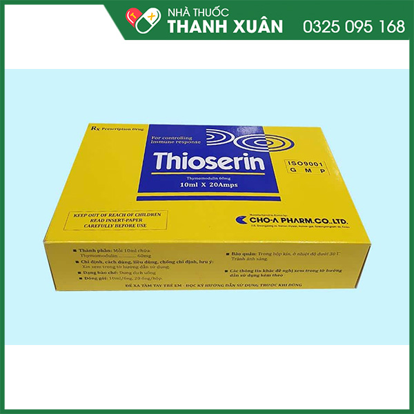 Thuốc Thioserin tăng cường sức đề kháng